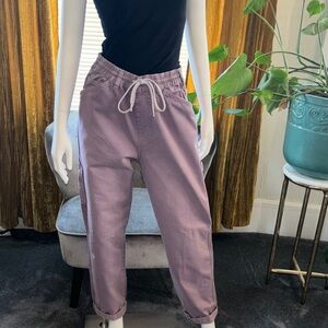 BDG Lavender Drawstring Cargo Pants